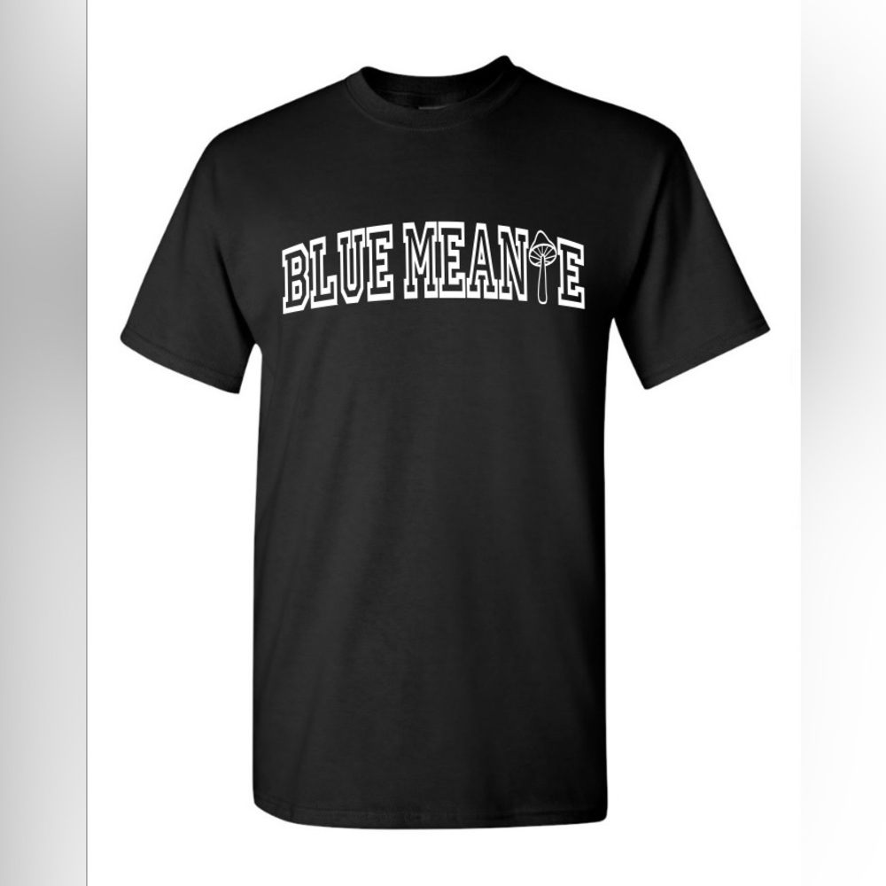 Blue Meanie Magic Mushroom Strain Men’s Cotton Shirt